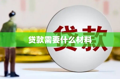 定安贷款需要什么材料