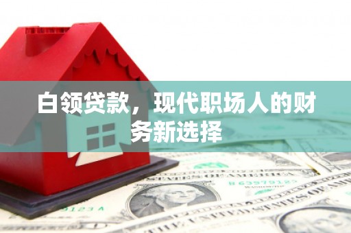 友谊白领贷款，现代职场人的财务新选择