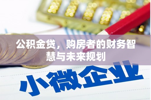 海盐公积金贷，购房者的财务智慧与未来规划