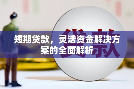 肃北短期贷款，灵活资金解决方案的全面解析