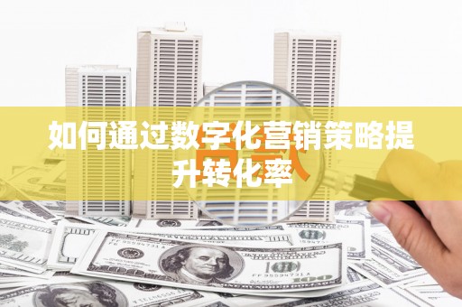 狮子山如何通过数字化营销策略提升转化率
