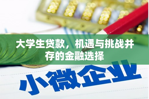 宜宾大学生贷款，机遇与挑战并存的金融选择