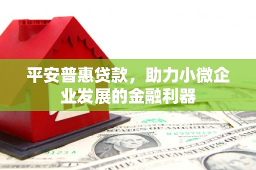 兴宁平安普惠贷款，助力小微企业发展的金融利器